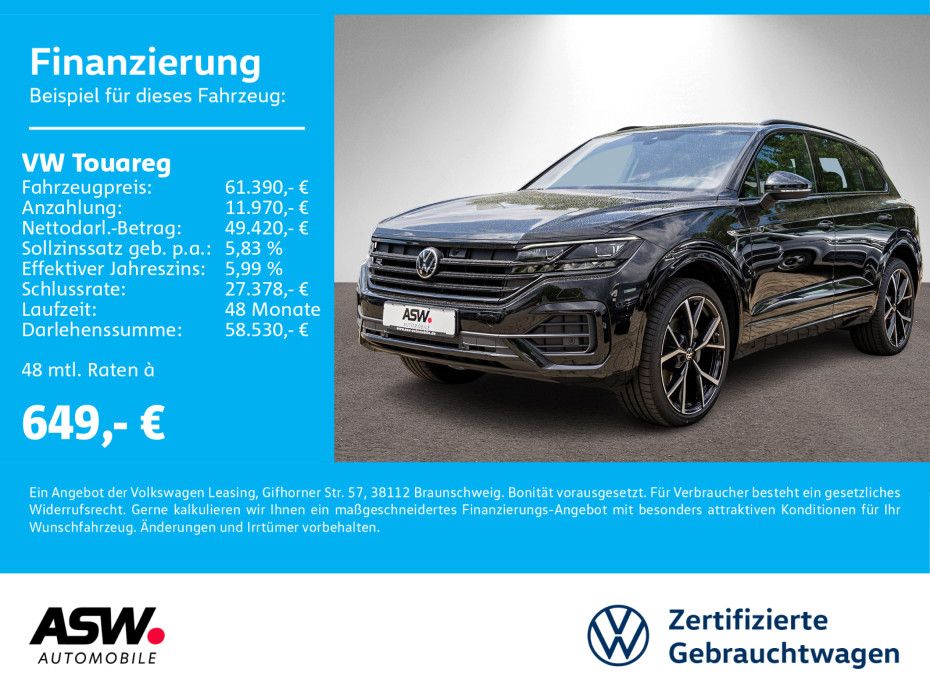 Volkswagen Touareg R-Line 3.0TDI Leder LED PANO Standhz AHK