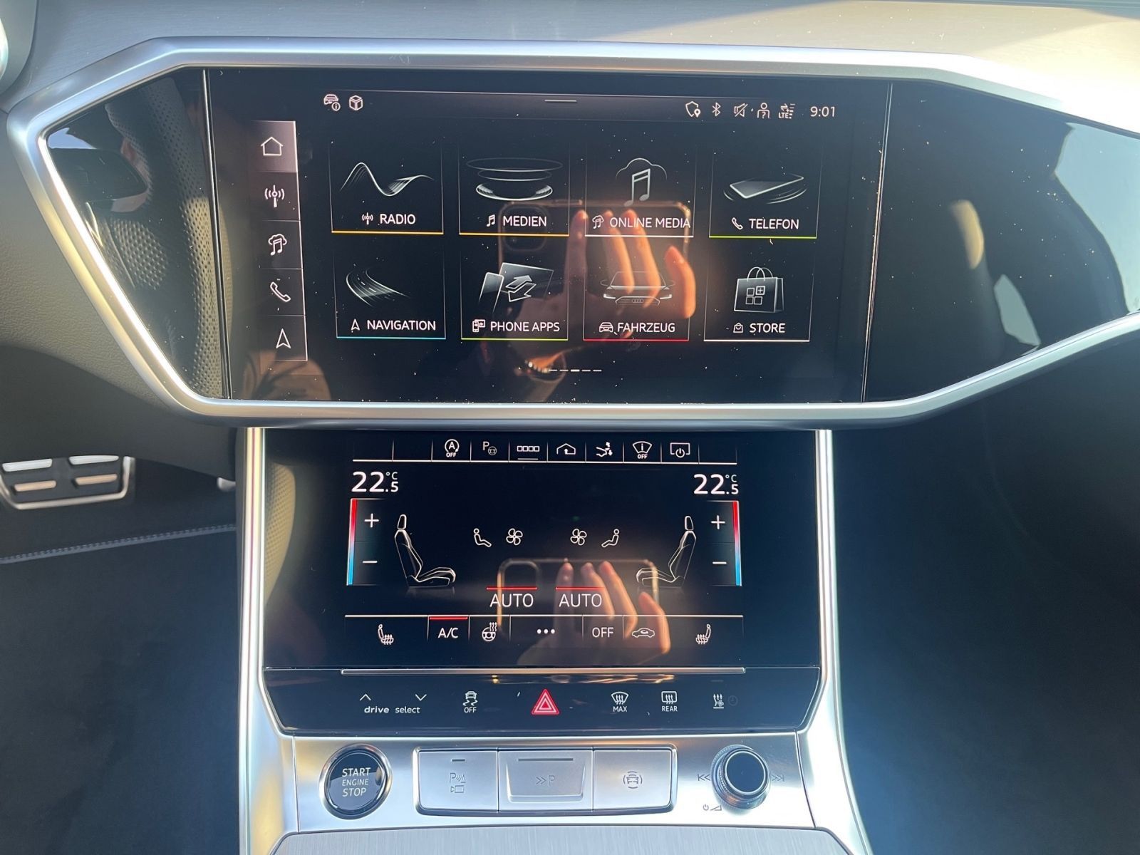 Fahrzeugabbildung Audi A7 Sportback 50 TDI quattro 210(286) kW(PS) tipt