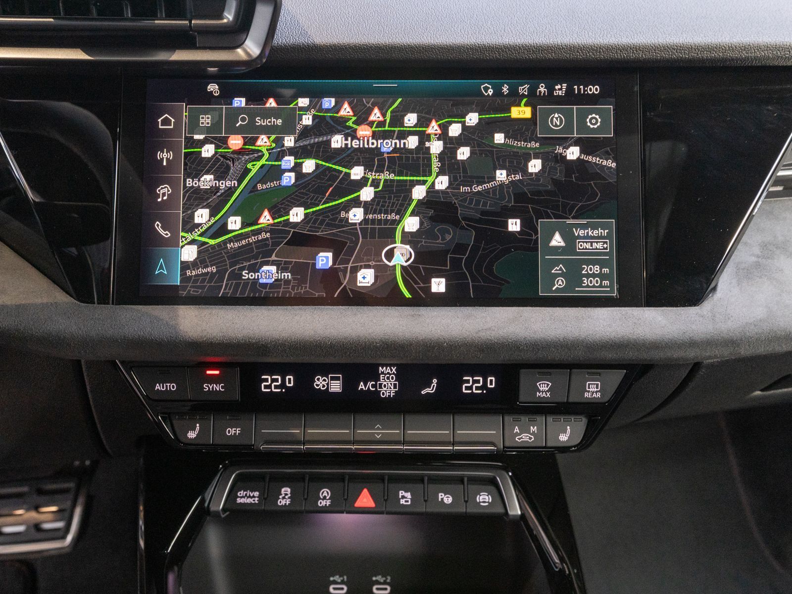 Fahrzeugabbildung Audi RS 3 Sportback Head-Up-Display 360° Kamera PANO