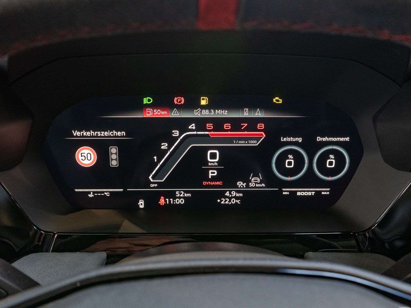 Fahrzeugabbildung Audi RS 3 Sportback Head-Up-Display 360° Kamera PANO