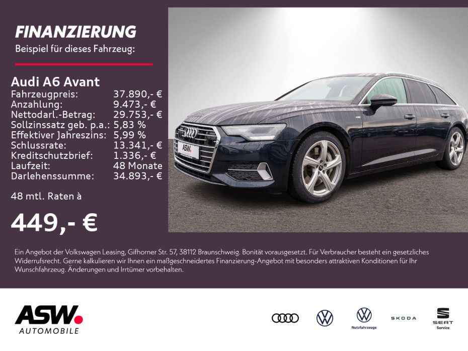 Audi A6 Avant S line 50TFSI e quattro Stronic RFK AHK