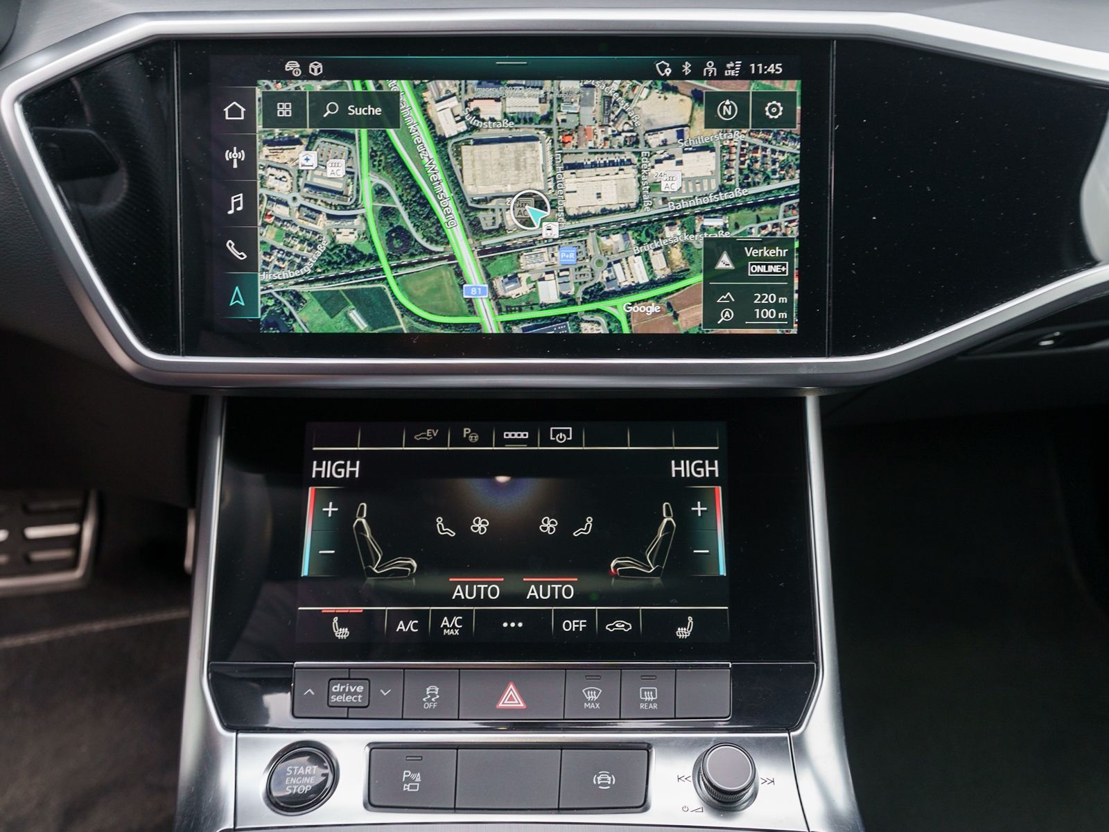 Fahrzeugabbildung Audi A6 Avant S line 50TFSI e quattro Stronic RFK AHK