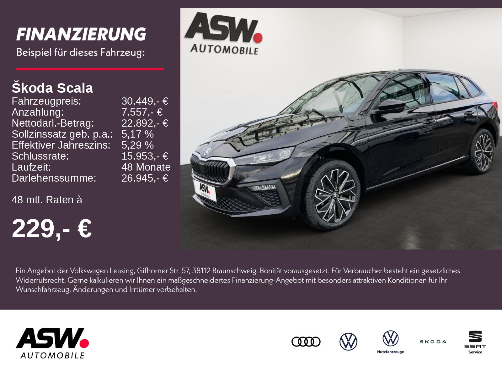 SKODA Scala Tour 1,0TSI 116PS DSG Navi Kamera ACC PDC