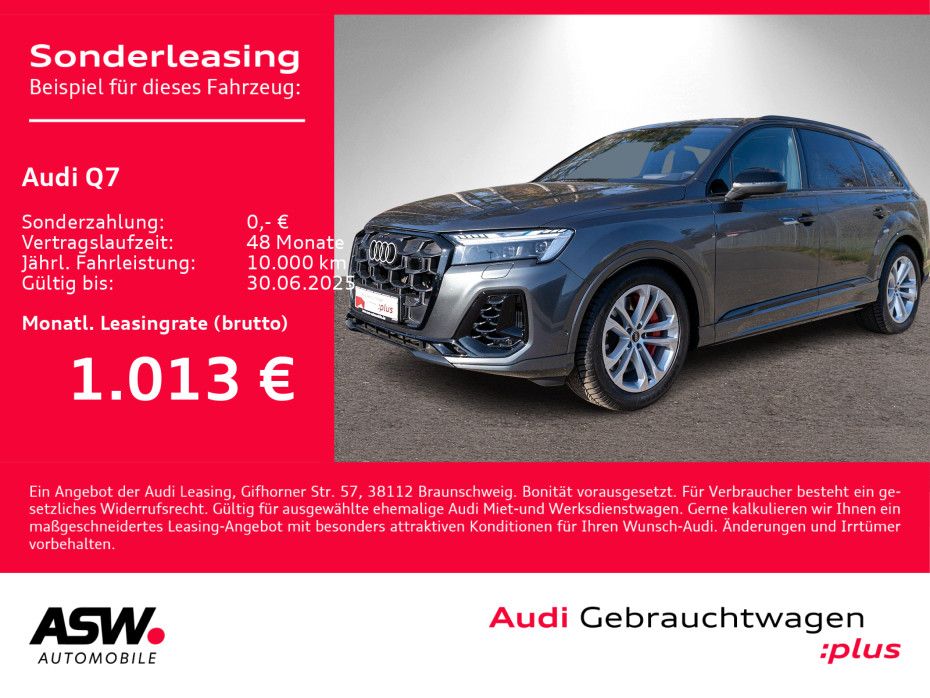 Audi Q7 60 TFSI e S line qu. FACELIFT Navi Pano 360°
