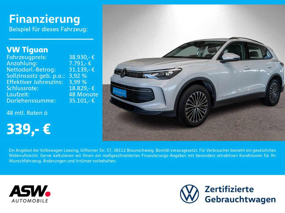 Volkswagen Tiguan Life 2,0TDI DSG neues Modell DSG Navi AHK