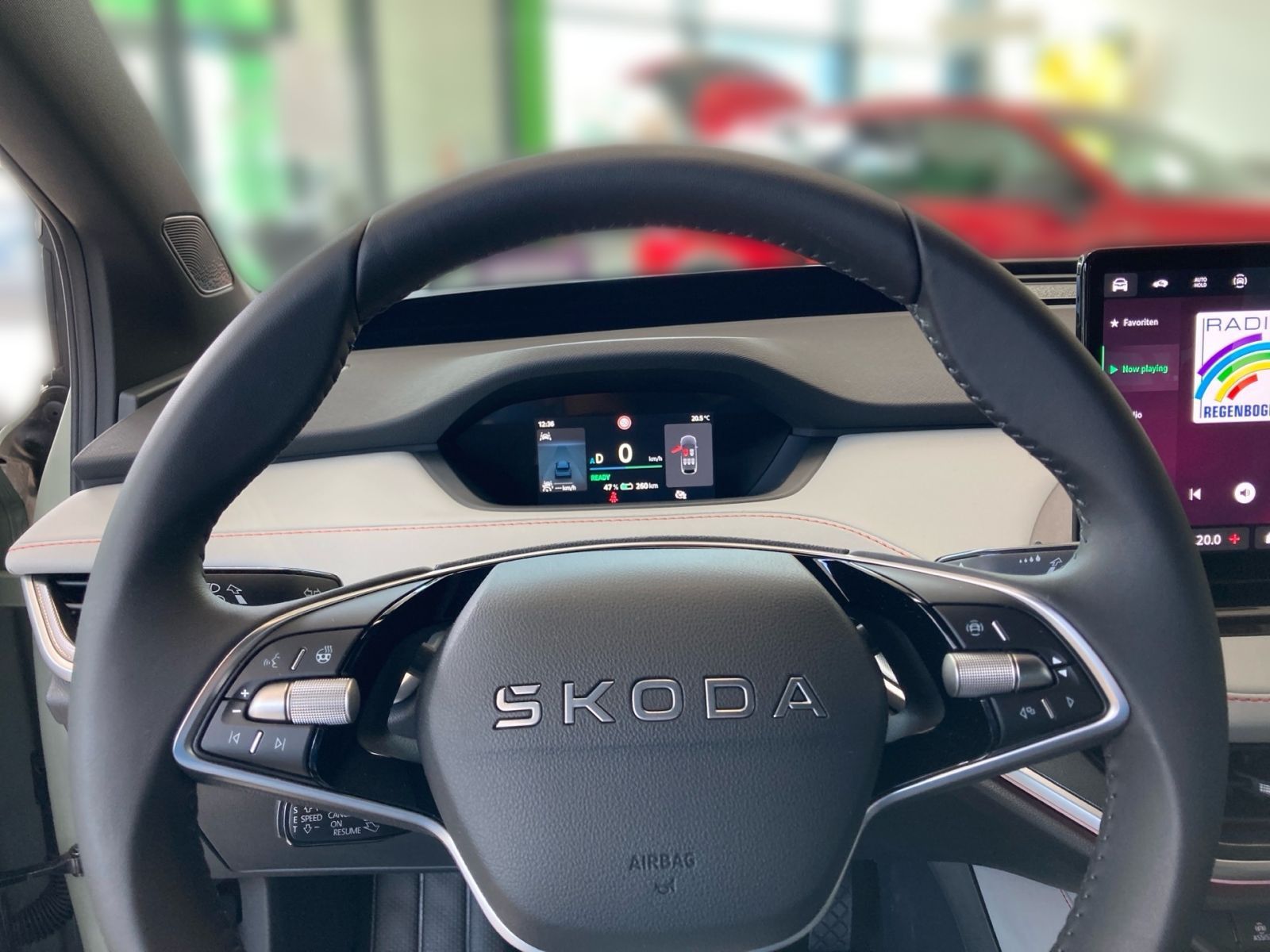 Fahrzeugabbildung SKODA Elroq 82kWh SHZ ACC Navi PDC Kamera 360° AHK