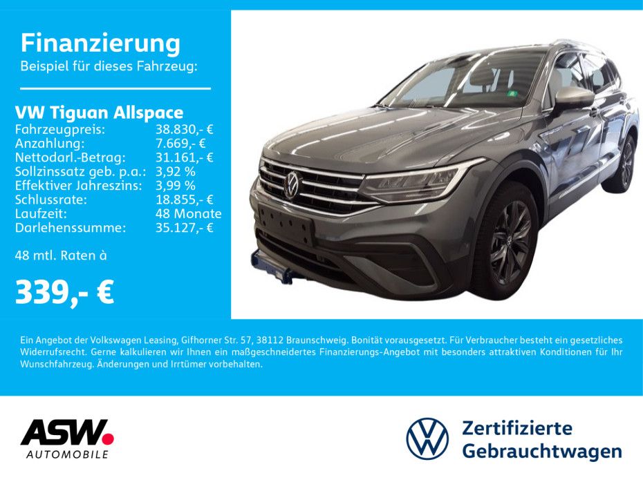 Volkswagen Tiguan Allspace MOVE 1.5TSI DSG 360° Pano AHK 7S