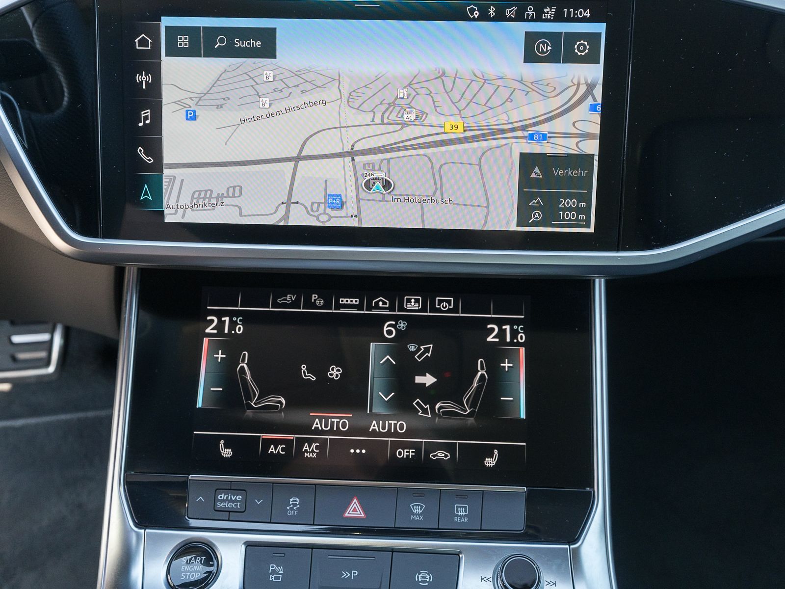Fahrzeugabbildung Audi A6 Limousine S line 55TFSI e quattro Navi Matrix