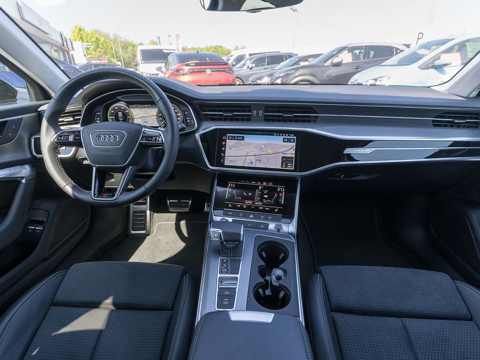 Fahrzeugabbildung Audi A6 Limousine S line 55TFSI e quattro Navi Matrix