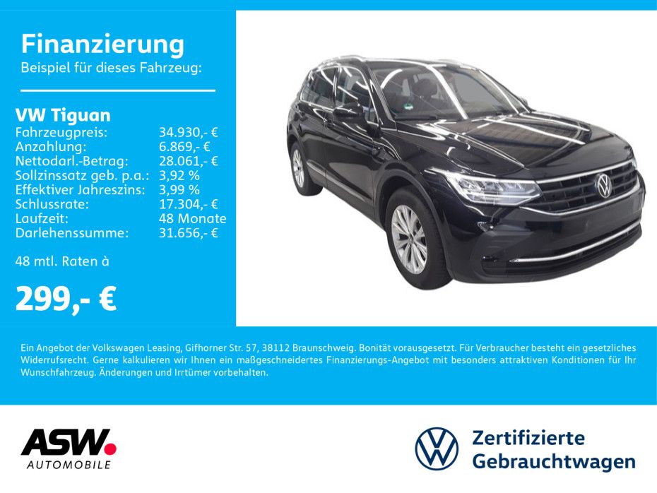 Volkswagen Tiguan Life Move 2,0TDI DSG LED NAVI AHK RFK ACC