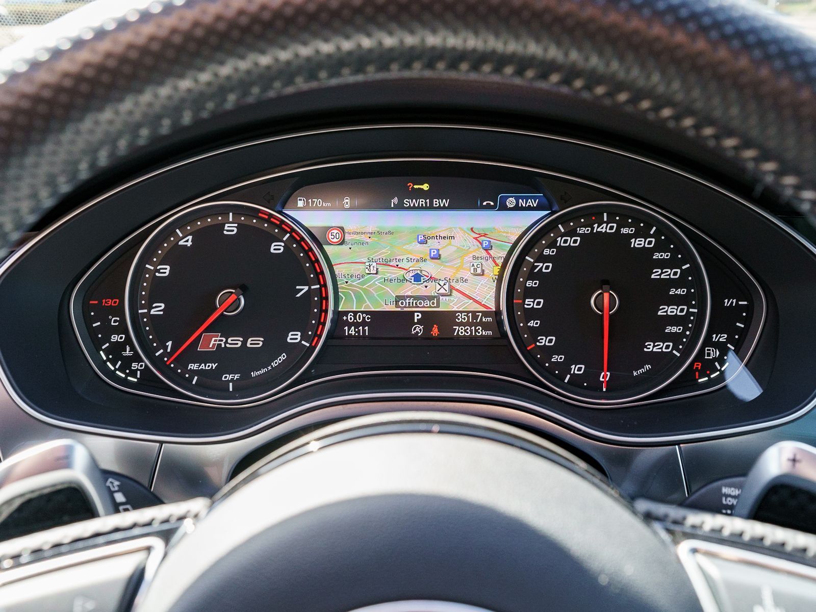 Fahrzeugabbildung Audi RS 6 Avant plus 4.0TFSI quattro Navi LED 280km/h