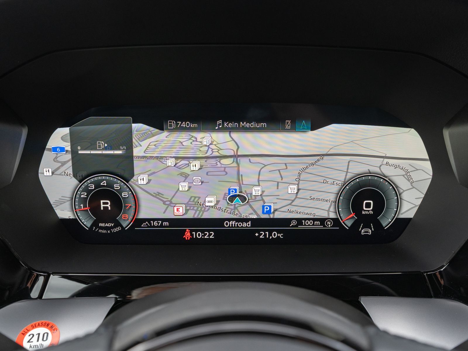Fahrzeugabbildung Audi A3 Sportback S line 40TFSI quattro LED Navi SHZ