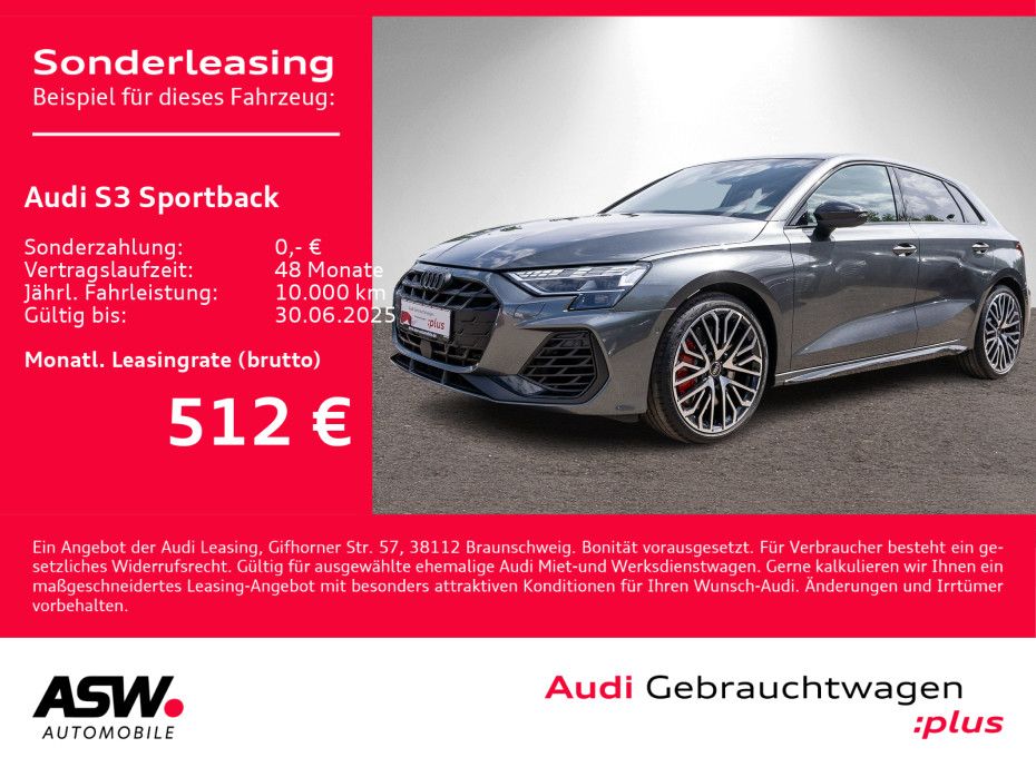 Audi S3 Sportback TFSI Stronic Navi Matrix GRA VC