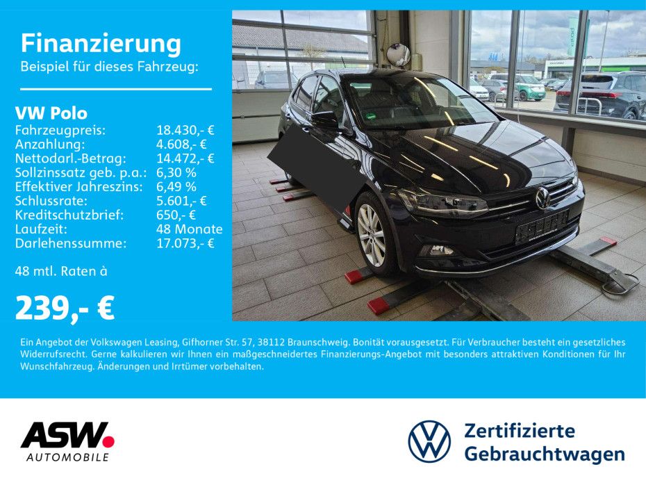 Volkswagen Polo Highline 1.0 TSI DSG LED PANO NAVI RFK ACC