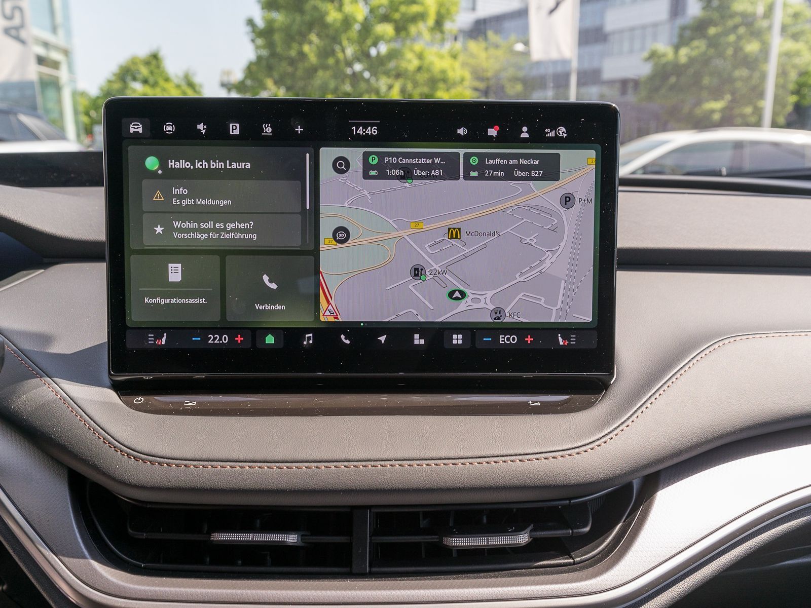 Fahrzeugabbildung SKODA Elroq 85 LED Wärmepumpe NAVI Head-Up RFK AHK