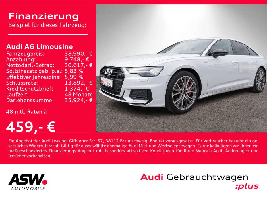 Audi A6 Limousine S line 55TFSI e quattro Navi Matrix