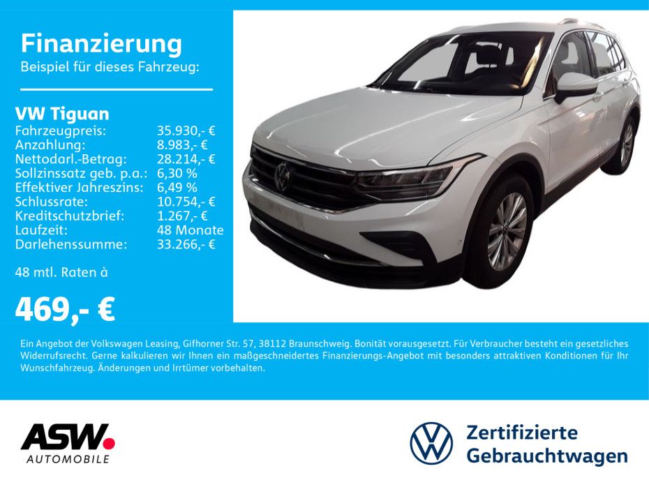 Volkswagen Tiguan Move 2.0TDI DSG LED Nav RFK HUD Stdhz AHK