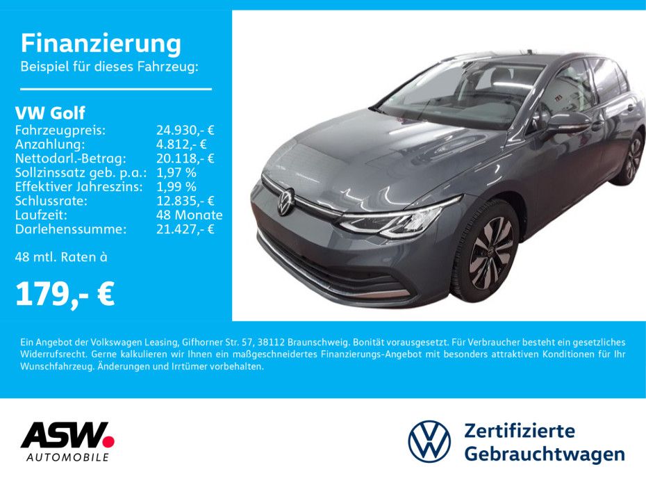 Volkswagen Golf Move 1.5TSI LED Navi Stdhzg H&K ACC PDC SHZ