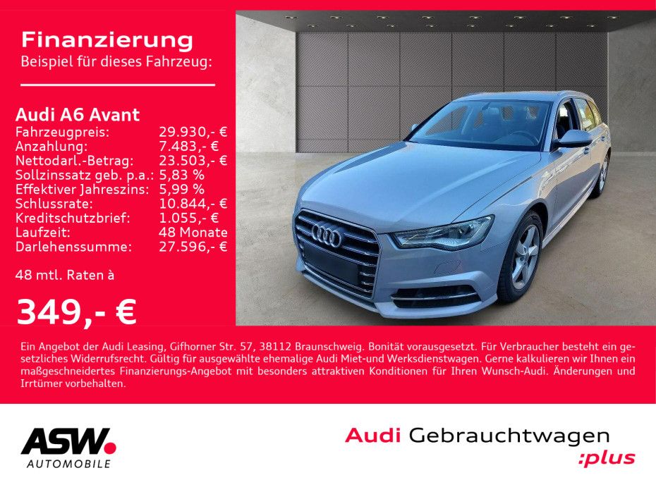 Audi A6 Avant 3.0 TDI Avant quattro S line NAVI AHK