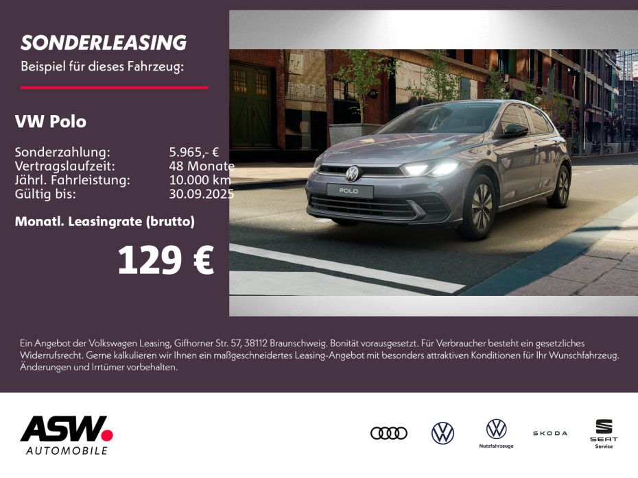 Volkswagen Polo GOAL 1.0 TSI DSG Kamera Ganzjahresreifen