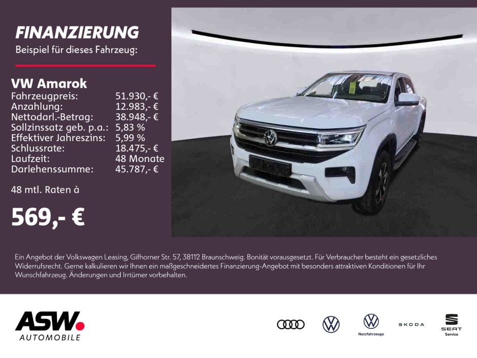 Volkswagen Amarok DC Style 4M 2.0TDI Navi LED RFK Stdhz AHK