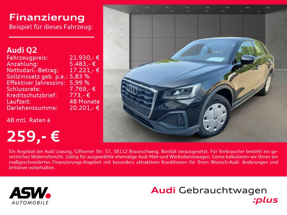 Audi Q2 35 TFSI 6-Gang LED Navi RFK ACC SHZ