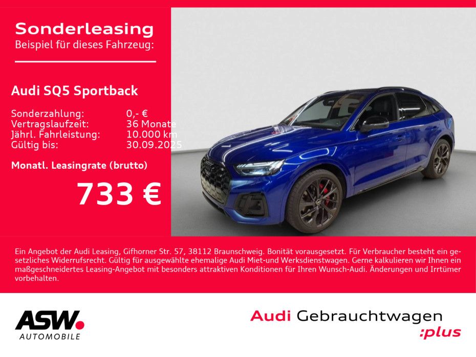 Audi SQ5 Sportback TDI Navi Matrix Pano StandHz 360°