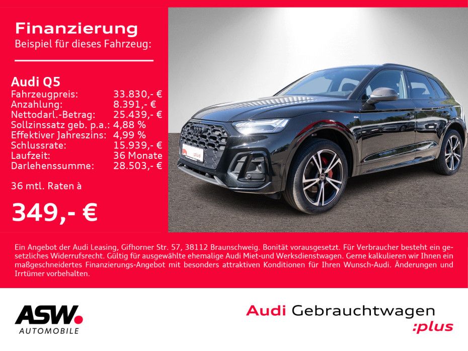 Audi Q5 S line 40TDI quattro Navi Matrix Stronic B&O