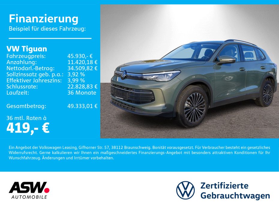 Volkswagen Tiguan Life 4M 2.0 TDI DSG LED NAVI ACC RFK AHK