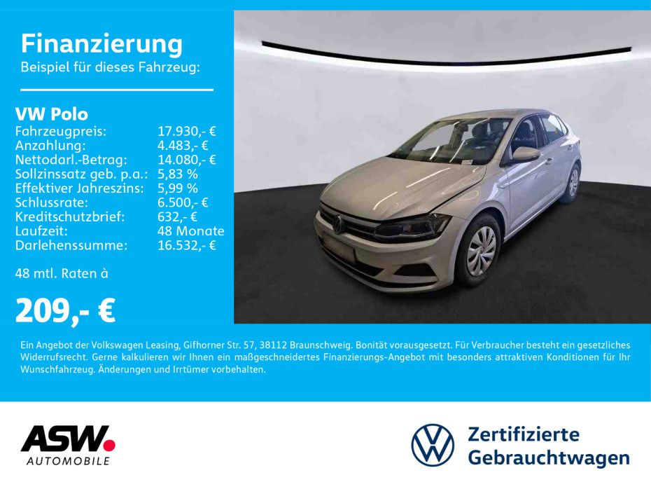 Volkswagen Polo Comfortline 1.0TSI DSG LED Navi PDC ACC SHZ
