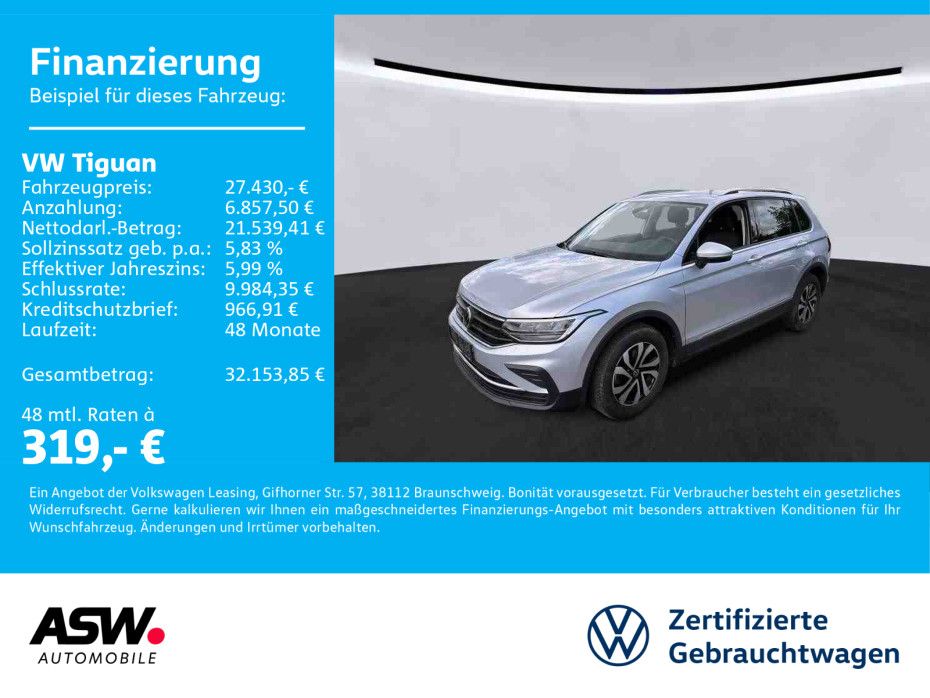 Volkswagen Tiguan Active 2.0 TDI LED Navi RFK Stdhz ACC AHK