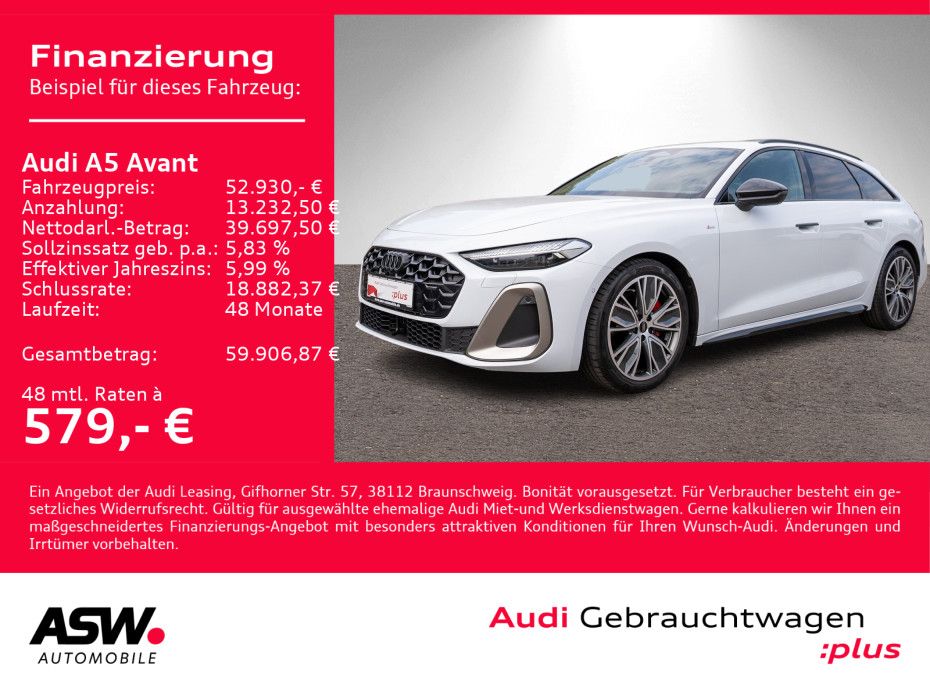 Audi A5 Avant S line TFSI Navi Matrix Edition One