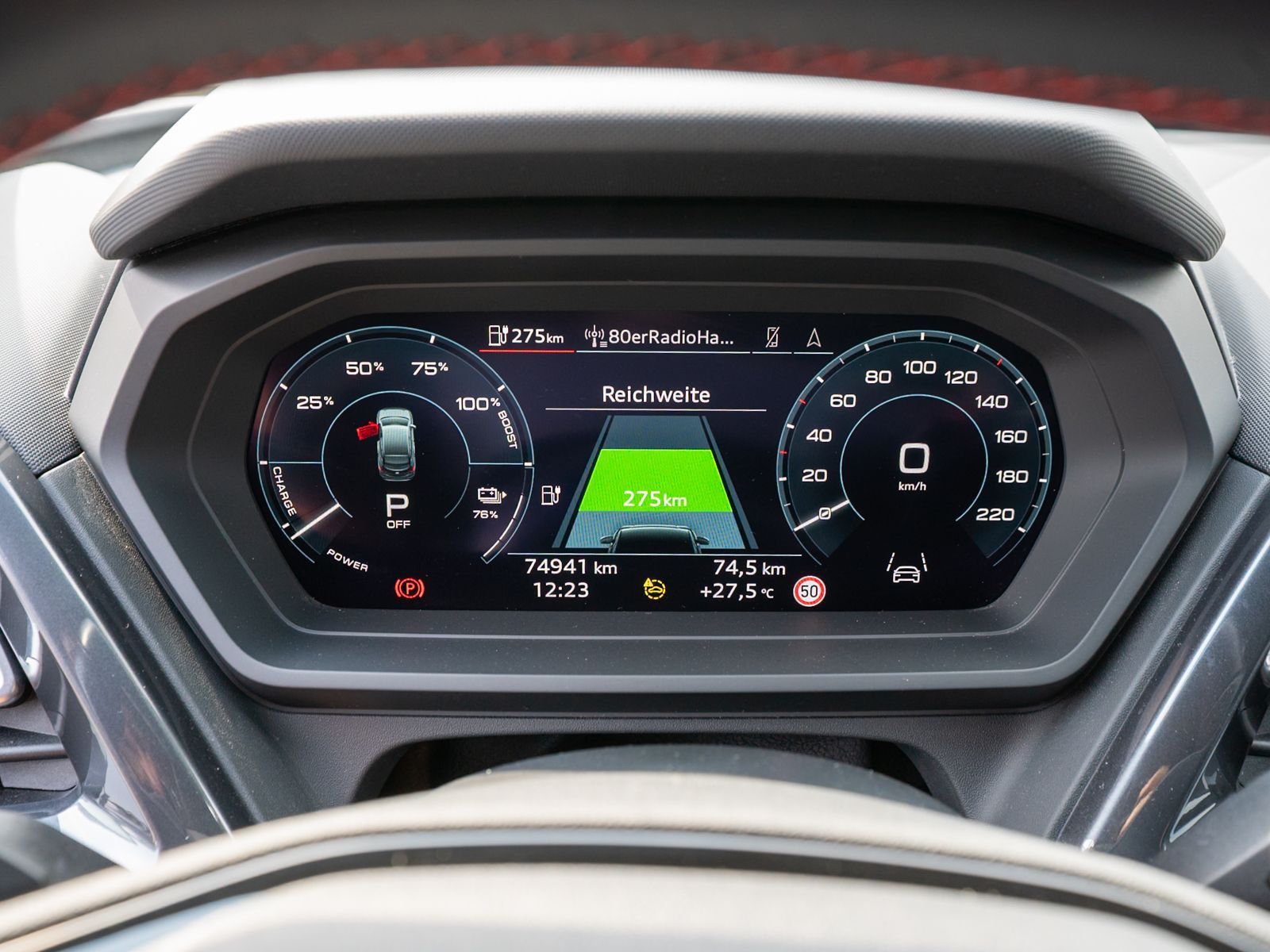 Fahrzeugabbildung Audi Q4 Sportback S line 50 e-tron quatt Navi RFK HUD