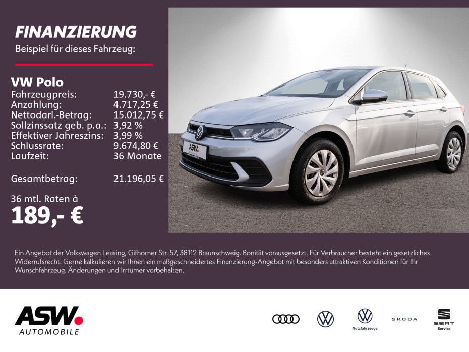 Volkswagen Polo Life 1.0 TSI DSG LED Klimaanlage PDC