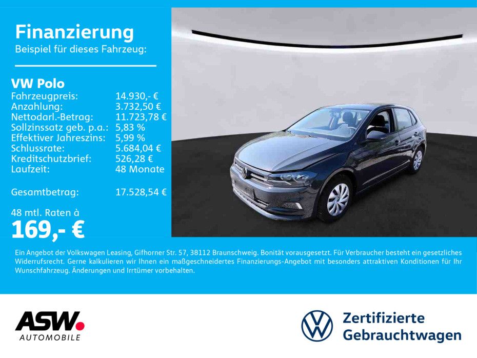 Volkswagen Polo Comfortline 1.0 MPI Sitzheizung Klimaanlage