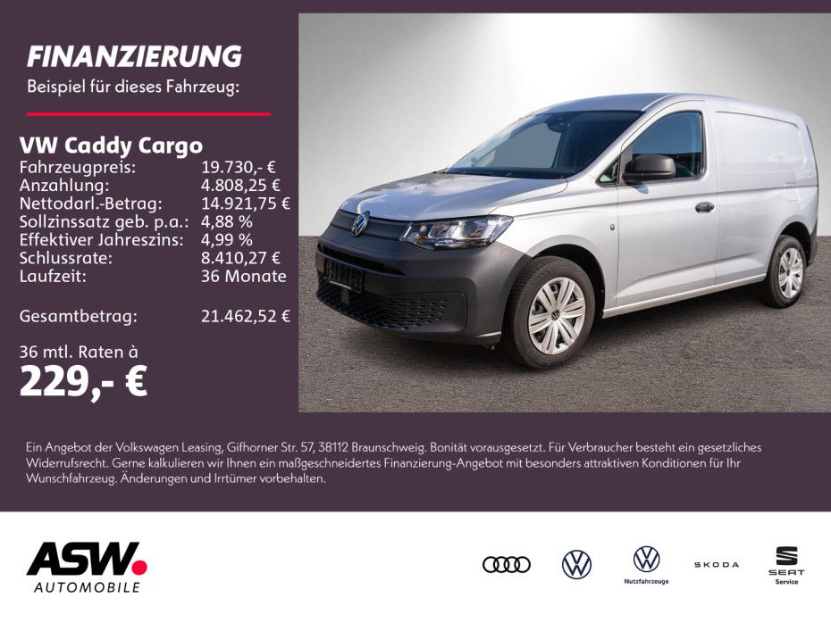 Volkswagen Caddy Cargo 1.5 TSI Navi Klima PDC v+h SHZ