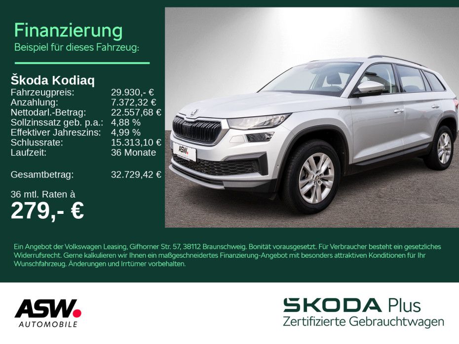 SKODA Kodiaq Ambition 4x4 2.0TDI LED NAV AHK Stdhz DCC