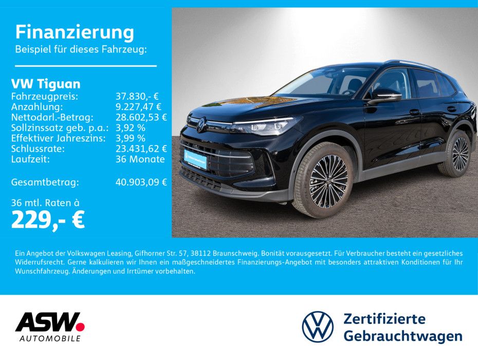 Volkswagen Tiguan Goal 2.0TDI DSG LED Navi 360° ACC SHZ AHK