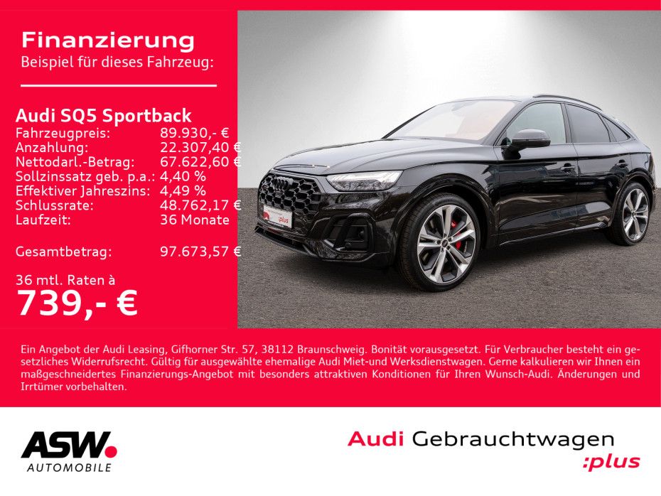 Audi SQ5 Sportback quattr 3.0 TDI NAVI MATRIX STANDHZ