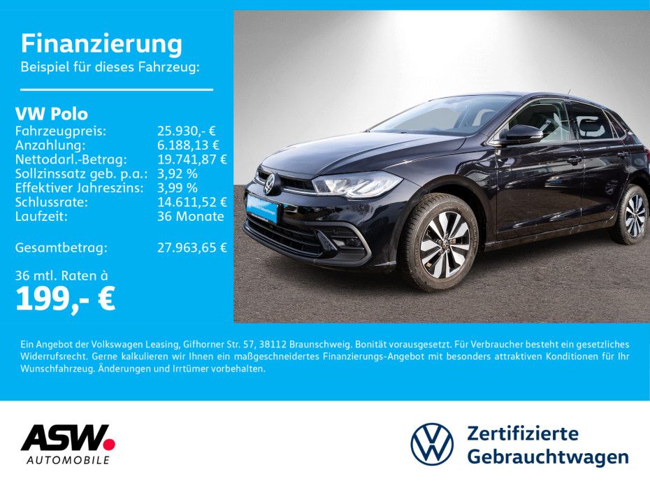 Volkswagen Polo Goal 1.0 TSI DSG Navi LED RFK ACC SHZ AHK