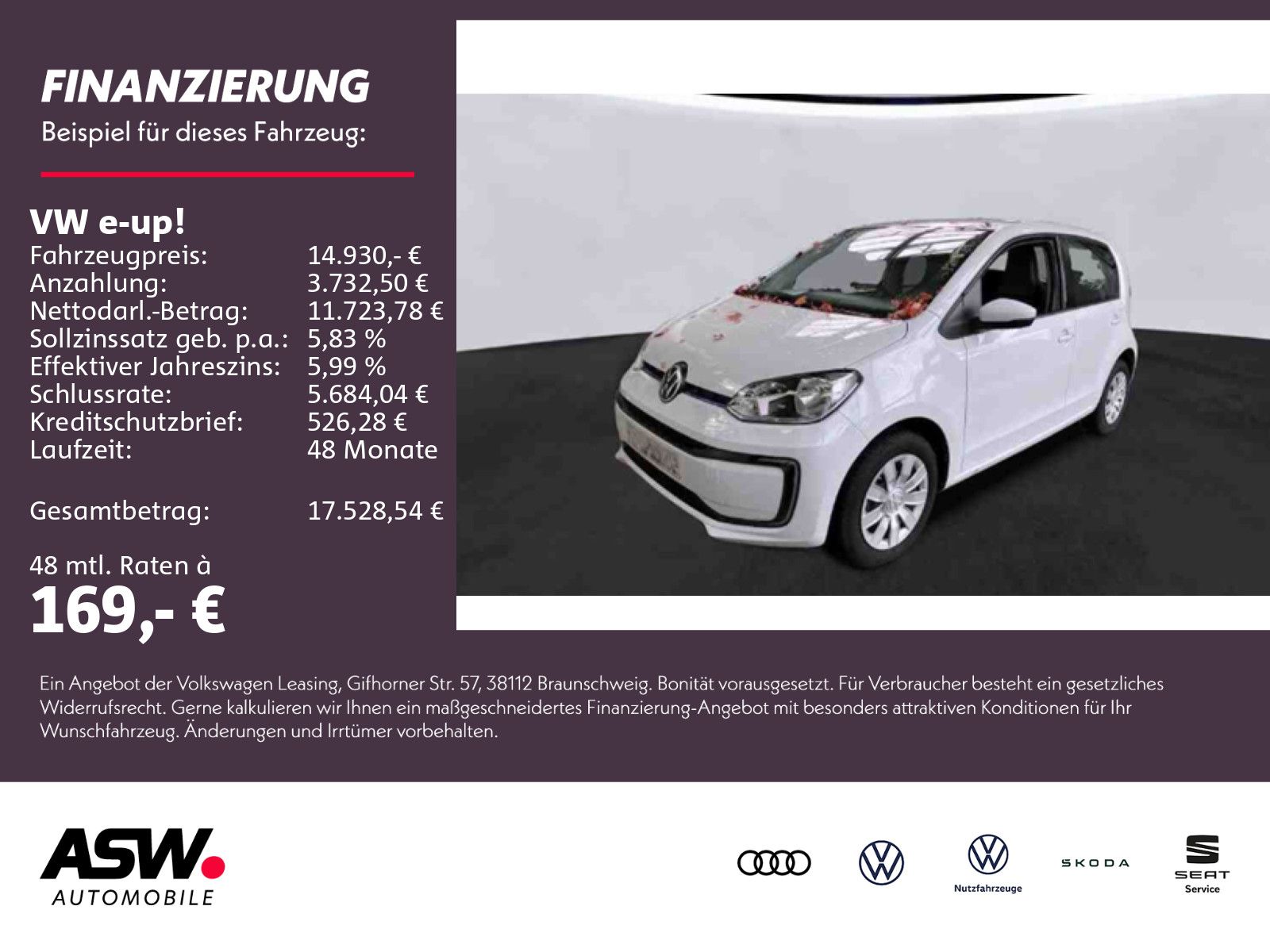 Volkswagen e-up! move up! Automatik Klimaautomatik RFK CCS