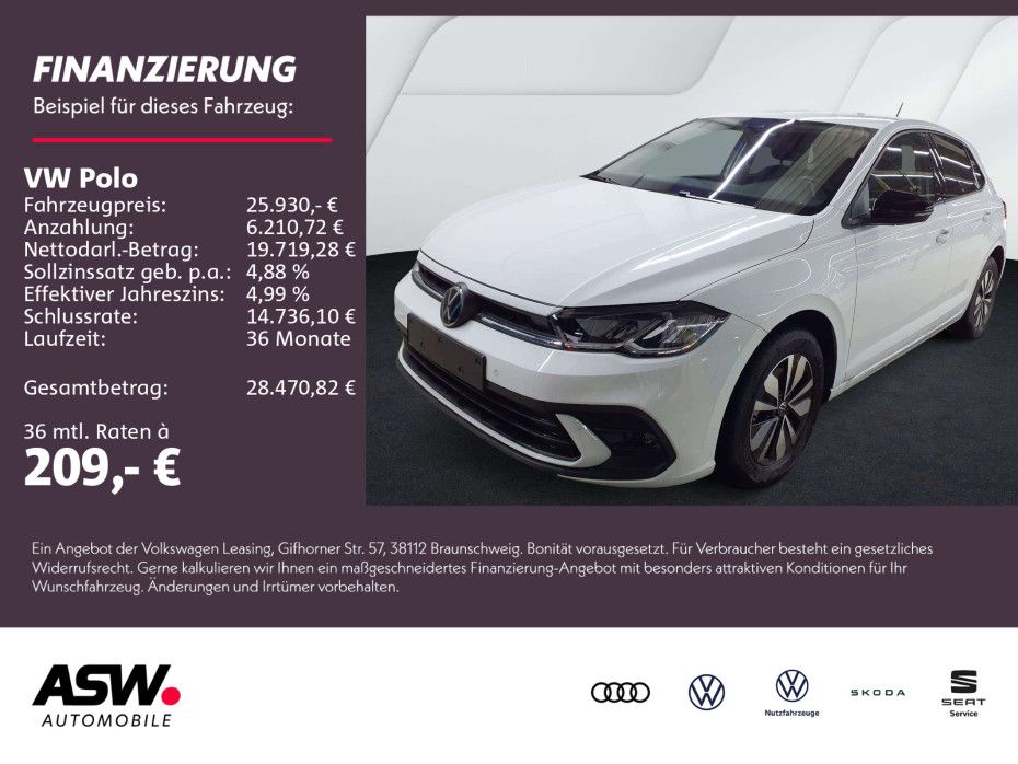 Volkswagen Polo Goal 1.0TSI DSG AHK Navi RFK LED SHZ VC ACC