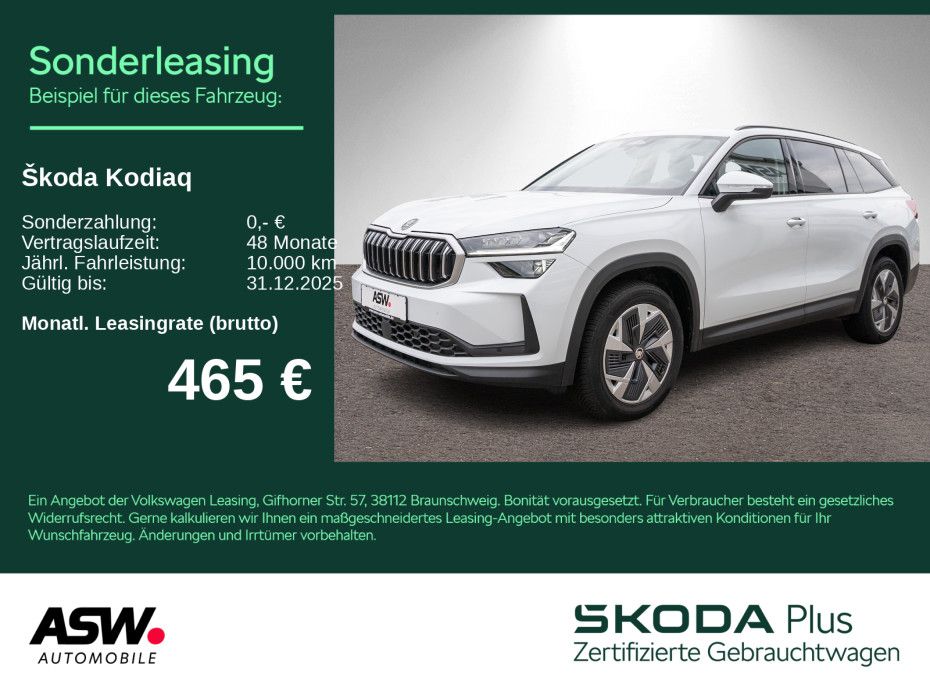 SKODA Kodiaq Selection 4x4 2.0TDI DSG LED Navi RFK AHK