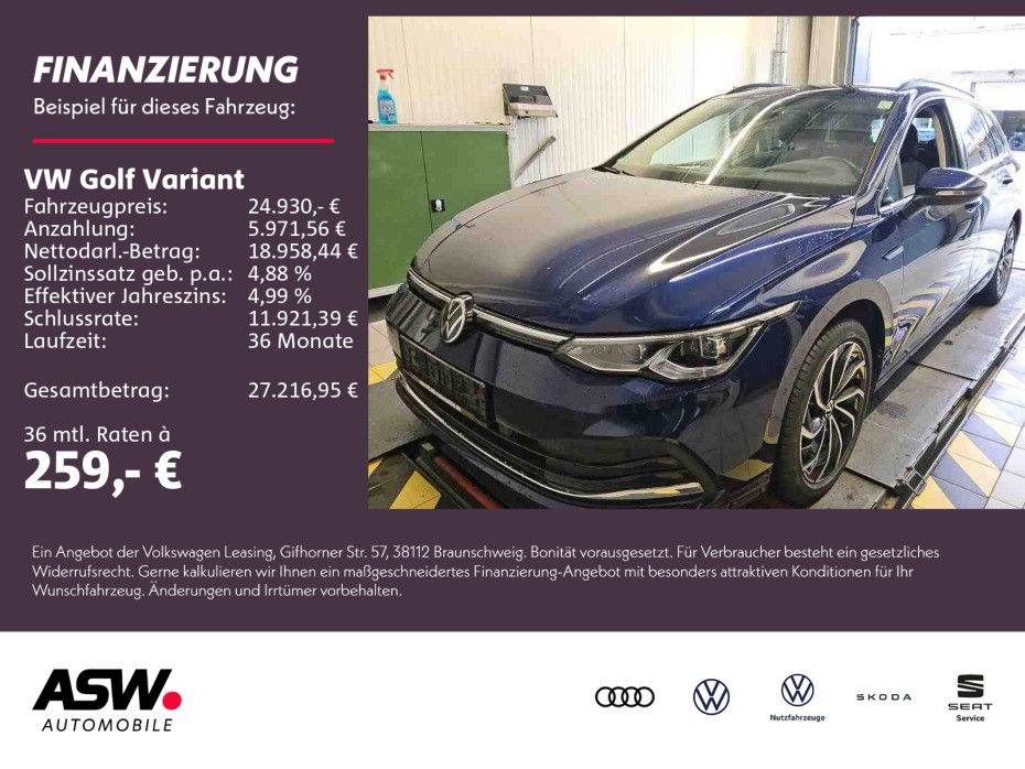 Volkswagen Golf Variant Style 2.0 TDI DSG Navi AHK HUD LED