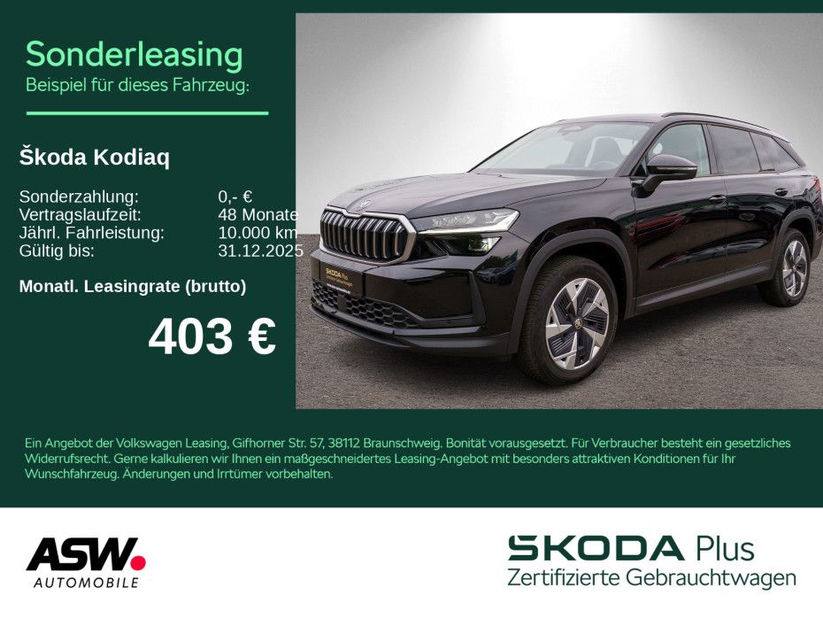 SKODA Kodiaq Selection 4x4 2.0TDI DSG Navi RFK HUD AHK