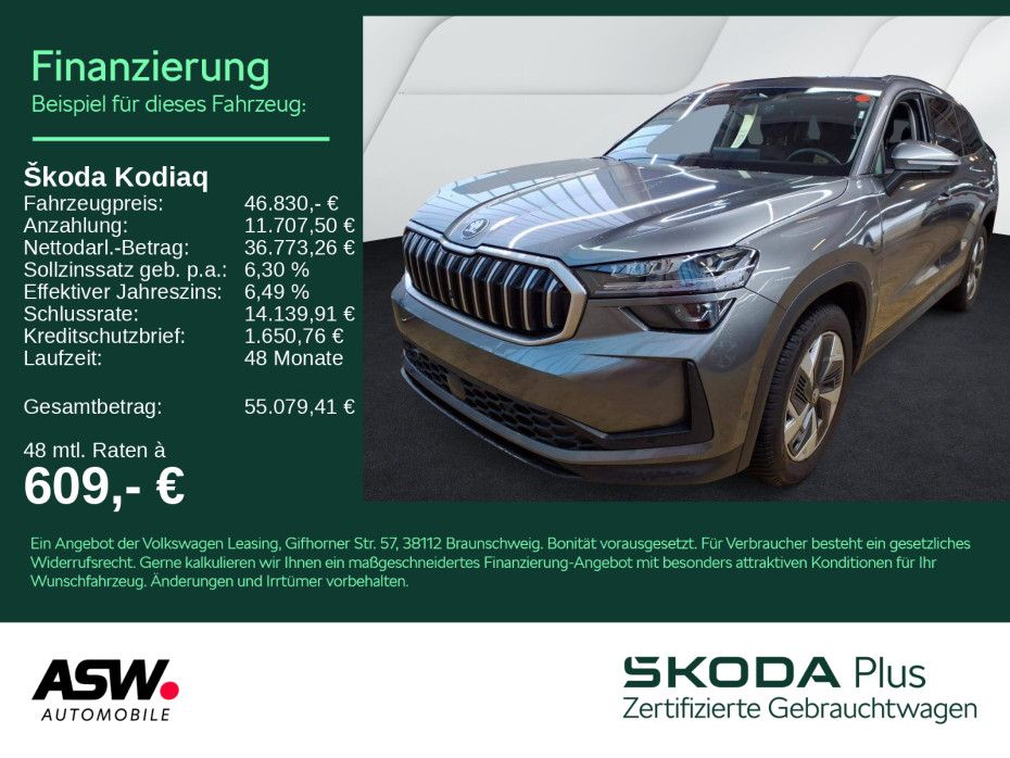 SKODA Kodiaq Selection 2.0 TDI 4x4 DSG 360° Stdhzg AHK