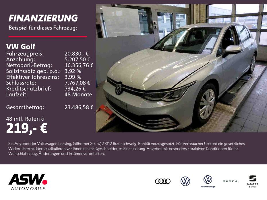 Volkswagen Golf Active 2.0 TDI LED Navi PDC SHZ