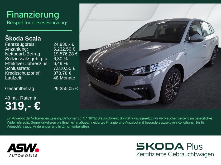 SKODA Scala Tour 1.0TSI DSG LED NAVI SHZ PDC AHK RFK