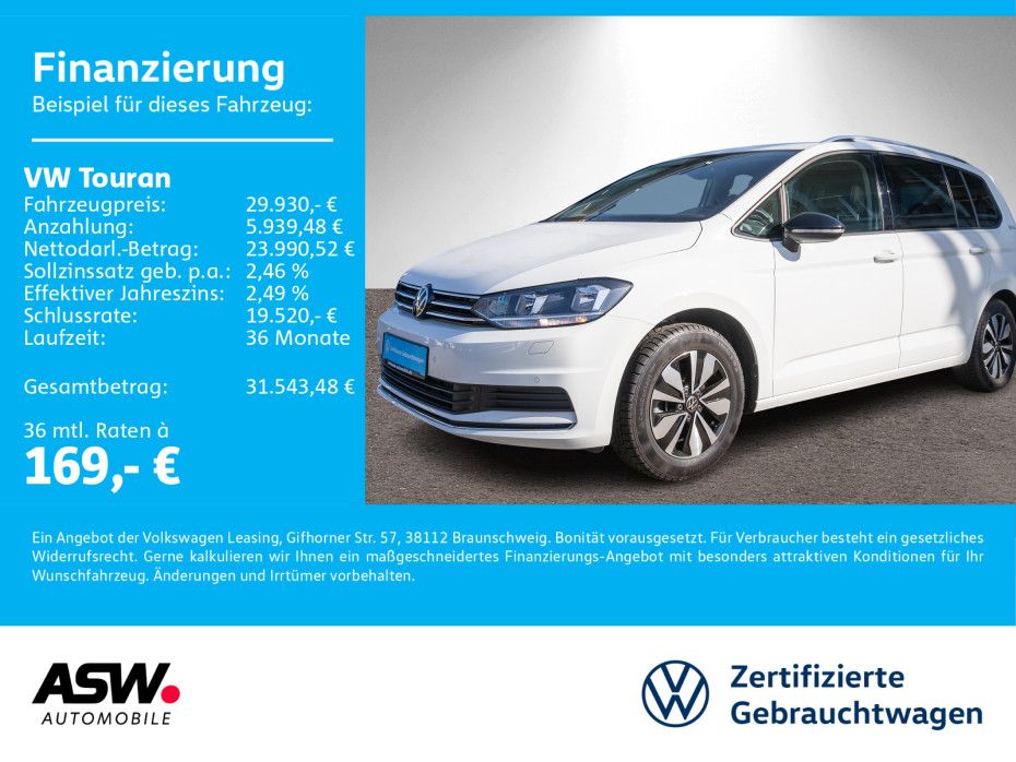 Volkswagen Touran Goal 1.5 TSI 6-Gang Navi RFK ACC 7-Sitzer