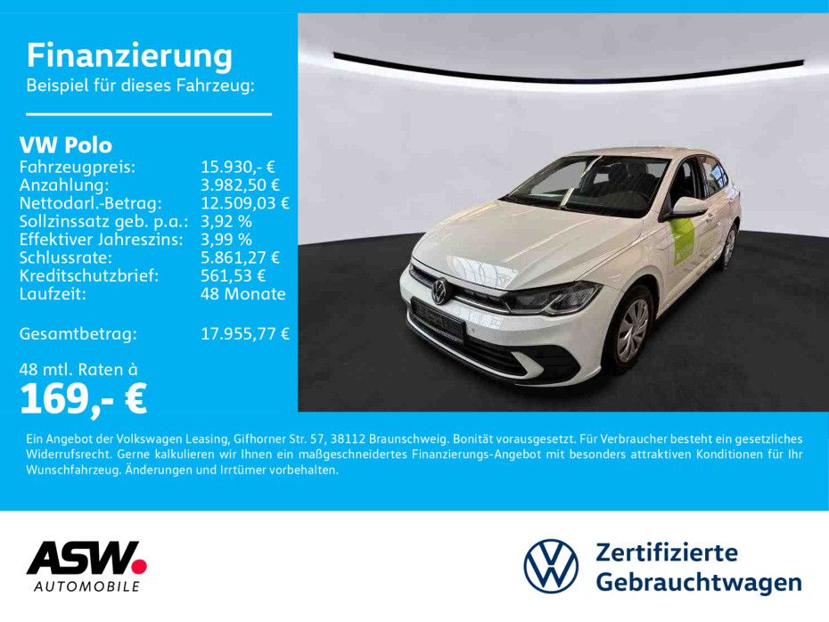 Volkswagen Polo Life 1.0 TSI DSG LED Navi RFK ACC SHZ PDC